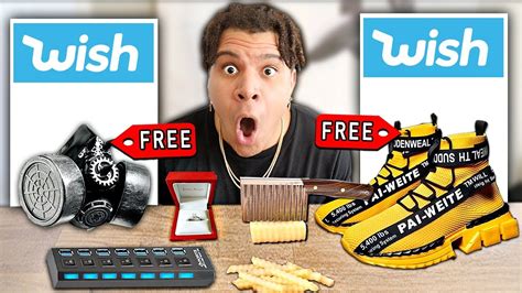 You can get anything on ebay cheaper than wish. I Bought All The FREE Items on Wish... - YouTube