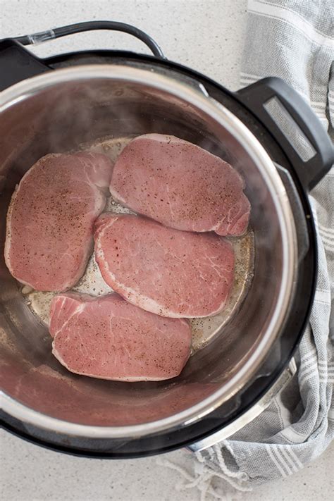 Shortcut Instant Pot / Pressure Cooker Boneless Pork Chops ...