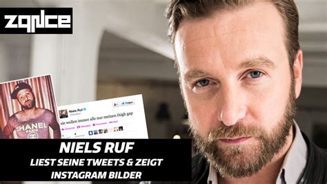 Während ihn zu zeiten von kamikaze vor allem frauen hofierten, liebt ihn seit twitter ganz deutschland. Niels Ruf erklärt Instagram Fotos und liest Tweets (zqnce ...