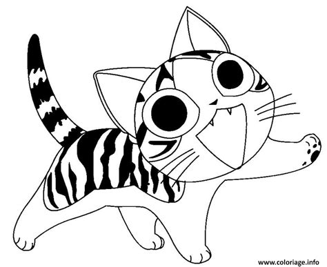 Sur cette page vous trouverez plusieurs photo a imprimer de chat. Coloriage Chat Chi Etonne Dessin Chat à imprimer