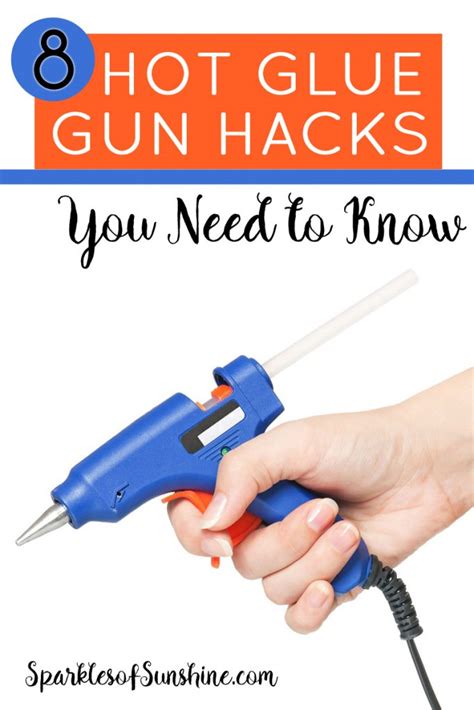 The perfect hot glue gun should be versatile, reliable, and compact. 8 Hot Glue Gun Hacks You Need to Know - Sparkles of Sunshine