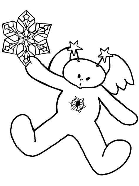 Go get your crayons and print this great disney christmas coloring sheet! Snow Angel 11 Black and White Christmas coloring and craft ...