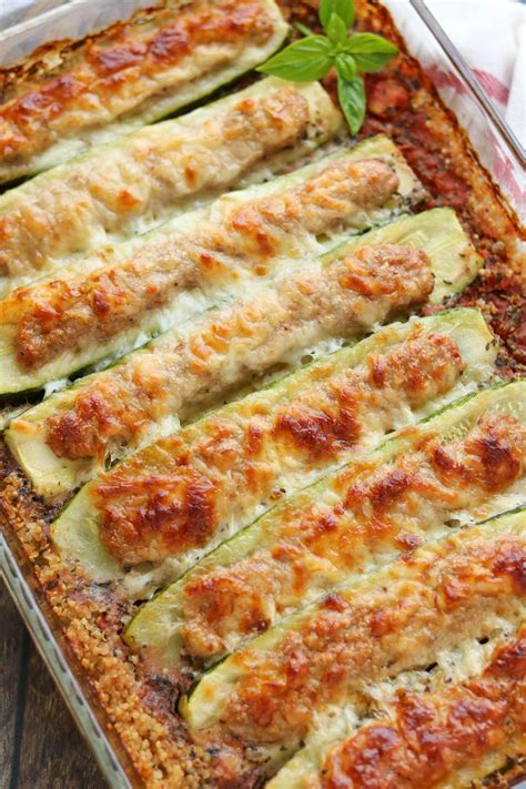 These aip stuffed zucchini boats pack a ton of flavor in a convenient veggie container. Stuffed Zucchini Boats : Stuffed Zucchini Boats with ...