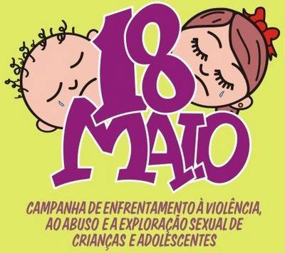 Cartaz divulgação campanha cnbb n2. 18 de maio: Dia Nacional de Combate a Exploração Sexual de ...