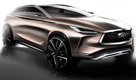 Infiniti, the luxury brand of nissan, is embracing electric vehicles. Infiniti QX50 Concept 2017 - Nissan's luxury car brand to ...