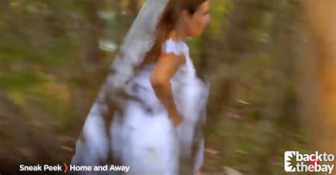 The open back & side slit on the dress screams modern bride. Home and Away releases second trailer for 2020 season ...