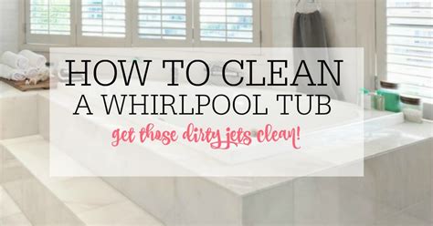 Cleaning a whirlpool tub picture bottom is part of the post in cleaning a whirlpool tub gallery. How To Clean A Whirlpool Tub - Frugally Blonde