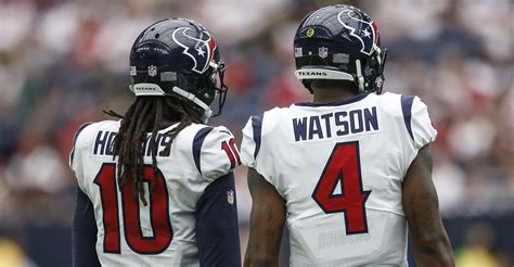 Deshaun watson got better when the houston texans traded away star wide receiver deandre hopkins; Deshaun Watson-DeAndre Hopkins tandem key vs. Patriots ...