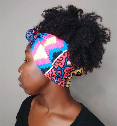 These are great for pineappling your curls at night before bed. Natural hair style of the week. How to tie a headwrap ...