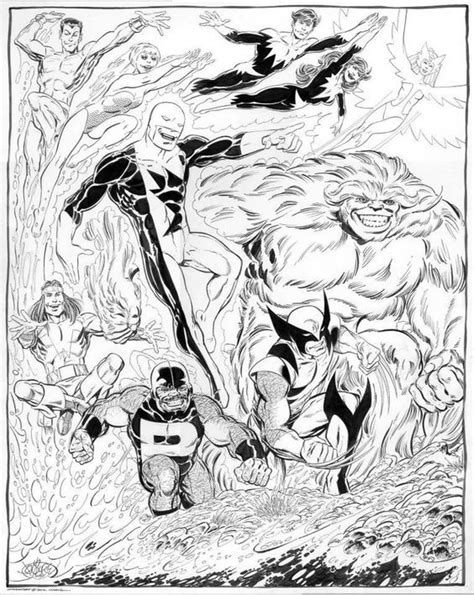 A strange beast that is said to prey on goats and other livestock. Sasquatch | Marvel comics art, John byrne, Wolverine art