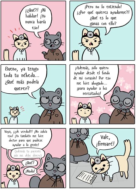 Ver doctor milagro, y muchas más. Doctor Gato (Historia 1) | Cómics de gato, Chiste de gatos ...