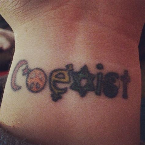 High quality coexist guns gifts and merchandise. My coexist tattoo | Inspirational tattoos, Coexist tattoo ...