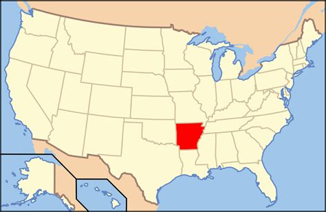 Arkansas shares a border with six states, with its eastern border largely defined by the mississippi river. Culture of Arkansas - Wikipedia
