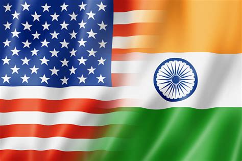 Indian flag, india flag, flag of india, august 15, january 26, independence day, republic day of india, tricolor flag, flag flying. Usa And India Flag Stock Photo - Download Image Now - iStock