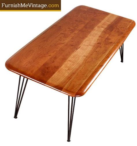 Solid american cherry construction for superior beauty, durability, and longevity. Refinished Vintage Solid Cherry Coffee Table