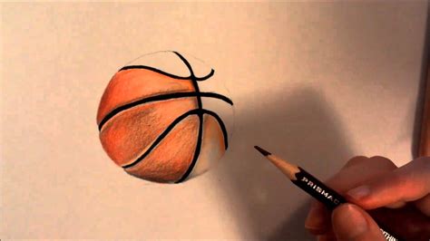 The image shows them going for. 3d Basketball Drawing at GetDrawings | Free download