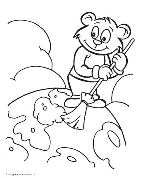 S s valentine s day earth flat earth flat earth society spherical earth s a atmosphere of earth w s. A bear cleaning the Earth coloring page || COLORING-PAGES ...