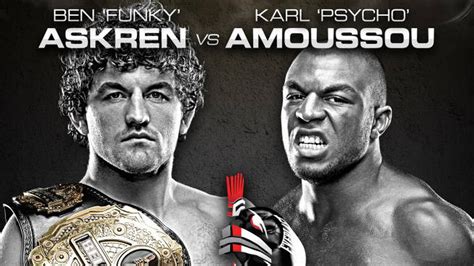 Check spelling or type a new query. Watch the complete Bellator 86 main card video: Askren vs Amoussou, King Mo, more - Bloody Elbow