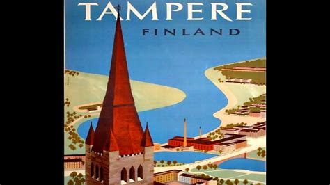 Délről a tengeren keresztül észtország határos vele. Tampere - Finnország | Finnország, Utazás régen, Retro ...