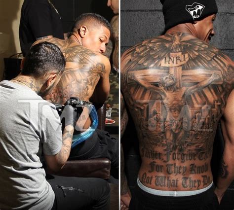 Nick cannon shows off enormous tattoo of jesus which covers. Nick Cannon Finally Cleans Out Mariah Carey With Another ...