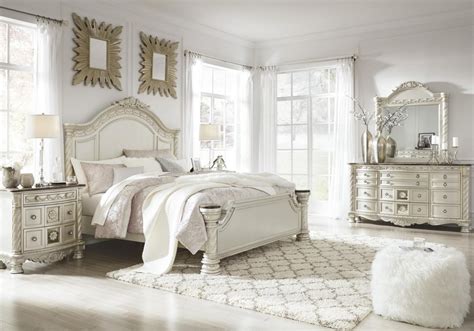 Constructed with hardwood solids, cast resin components and select veneer/engineered board finished in a fashionable silver glam finish with. Cassimore 4pc Panel Bedroom Set in Pearl Silver