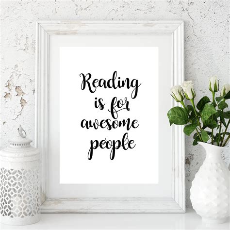 Maybe you would like to learn more about one of these? Reading is for awesome people, reading sign, library sign ...