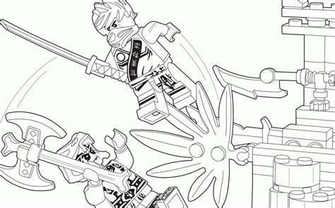 Une étoile ninja, un shuriken. coloriage Ninjago gratuit 24491 - Héros