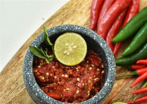 Resep sambal kulit jeruk yang pedas. Resep Sambal Dadakan Enak / Cara Membuat Sambal Dadak Yang ...