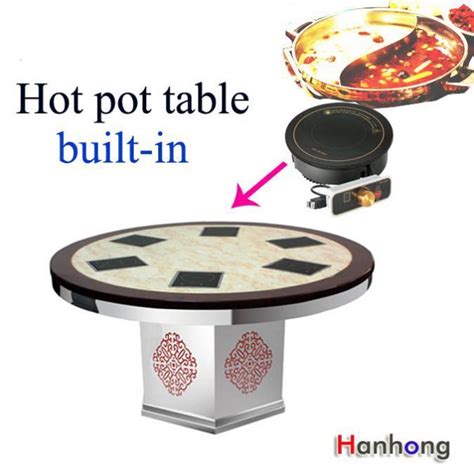 Your working kitchen table stock images are ready. Stainless Steel commercial hot pot table Restaurant ...