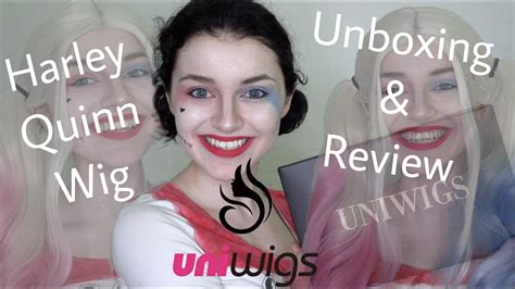 Harley quinn wig complete the look with this key accessory iconic harley quinn pig tails with pig and blue dip ends The PERFECT Harley Quinn wig - UniWigs unboxing & review ...