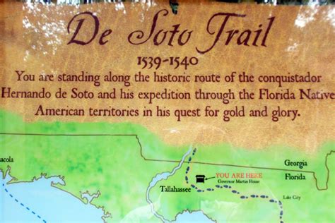 Hernando de soto of spain was among the greatest of the spanish conquistadors. De Soto Winter Encampment Site Historic State Park - Trail ...