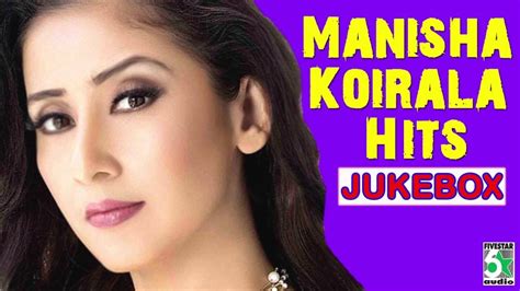 Manisha koirala is a nepali actress known for her work in indian cinema, as well as a unfpa goodwill ambassador and social activist. Manisha koirala Super Hit Popular Audio Jukebox | A.R ...