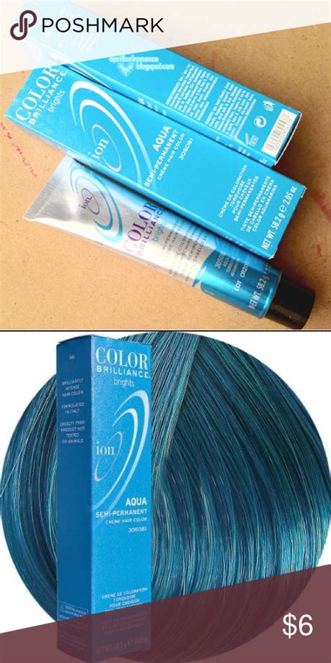 Ion Hair Color in Aqua NWT (With images) | Ion hair colors ...