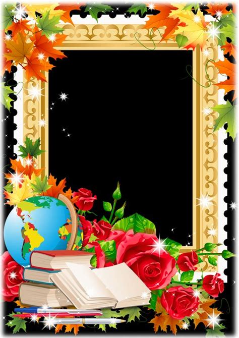 Maybe you would like to learn more about one of these? School photo frame ( PSD, PNG ) free download. Transparent ...