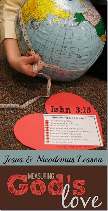 Add your flower and you are all set! FREE Measuring God's Love Lesson and Printable Set