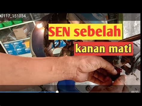 Cara mengatasi SEN sebelah yg mati#roni motor - YouTube