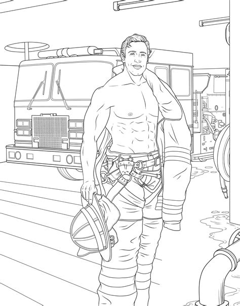 Relax and experience nathaniel wake publishing. Men in Uniform Adult Coloring Book | Book by M. G. Anthony ...