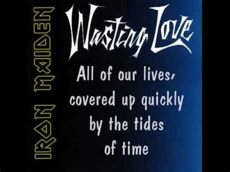 Wasting love is a song by the english heavy metal band iron maiden. Iron Maiden - Wasting Love Karaoke - YouTube