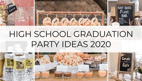 Perfect for a morning event…brunch or any time. 26 High School Graduation Party Ideas 2020 Graduates Will ...