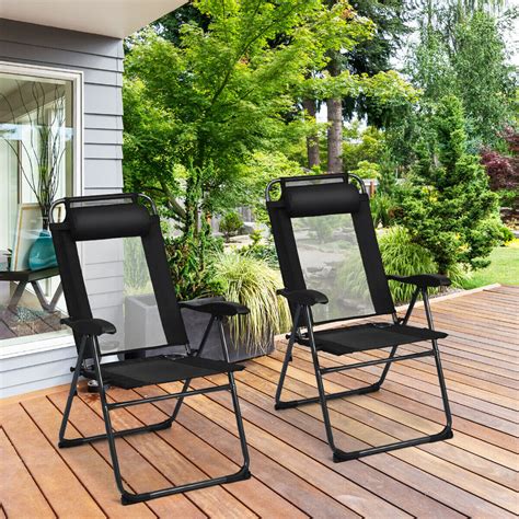 Either way, if you're planning to buy a folding chair for outdoor purposes, then you. Gymax 2PC Folding Chairs Adjustable Reclining Chairs with ...