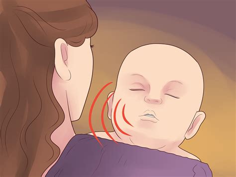Burping your newborn should be a gentle process of patting your baby's back in order to free the trapped air. Come Far Fare il Ruttino a un Bambino che Dorme
