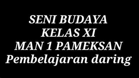 Gaya hidup karier & wang. Pembelajaran daring Seni Budaya KELAS XI. (pertemuan ...