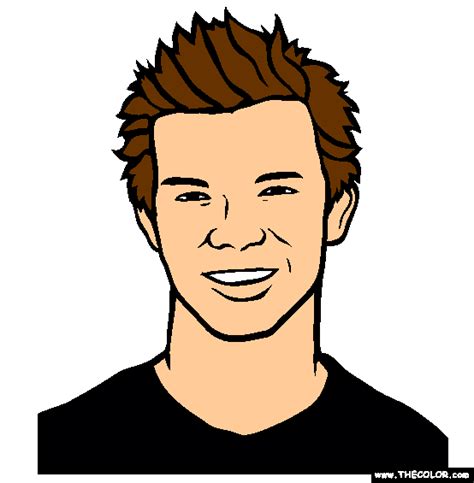 Free taylor lautner coloring pages available for printing or online coloring. Taylor Lautner Online Coloring Page | Free online coloring ...