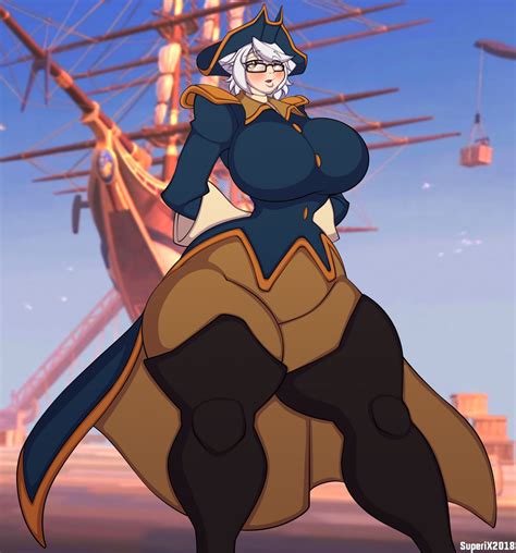 Want to discover art related to thicc? Treasure Planet - Captain Mel by SuperiX -- Fur Affinity ...