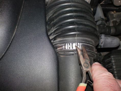 So how do you remove stuck radiator hoses when the time comes? Air intake hose clamp removal - Jaguar Forums - Jaguar ...