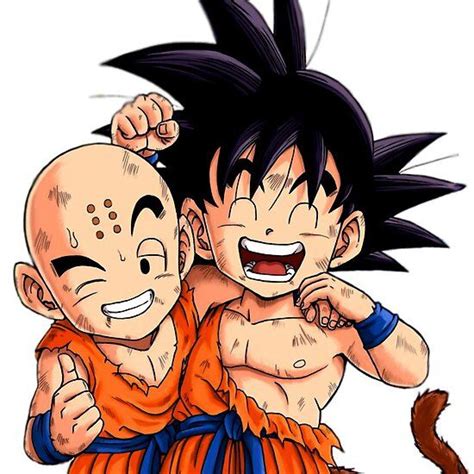 Collection by melissa pearson • last updated 8 days ago. Dragon Ball Kids Goku and Kids Krillin Best friend in 2020 ...