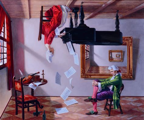 Cheval presents his ingenious artwork as a puzzle. Discord of Analogy - Michael Cheval