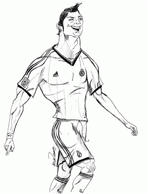 Cristiano ronaldo coloring pages are a fun way for kids of all ages to develop creativity, focus, motor skills and color recognition. Soccer Jersey Coloring Page - Coloring Home