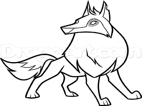 Image animal jam elephant coloring page coloring pages. Animal Jam Coloring Pages Arctic Wolf