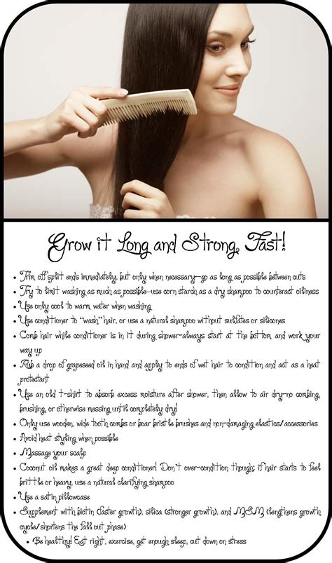 Heads up that you won't see a difference in your hair density or length overnight, though—caffeine usually takes two to three months for results to kick in. Grow Hair Long and Strong | Hair how tos | Pinterest ...